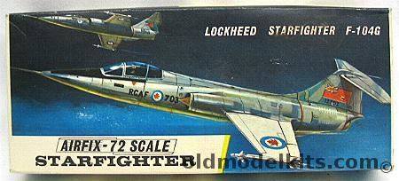 Airfix 1/72 Lockheed Starfighter F-104G - Royal Canadian Air Force or Luftwaffe, 291 plastic model kit